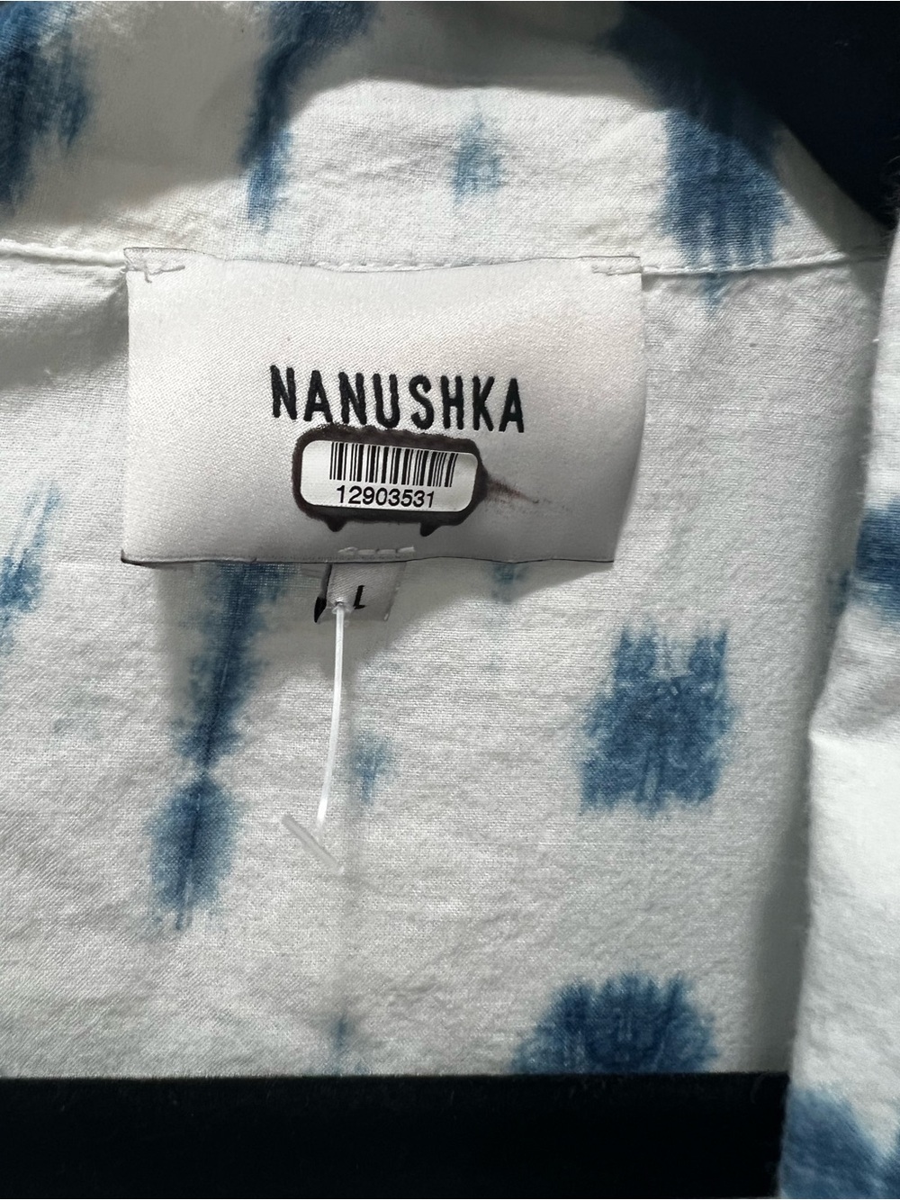 Nanushka Taio Top in Blue - Size L - Picture 4 of 8